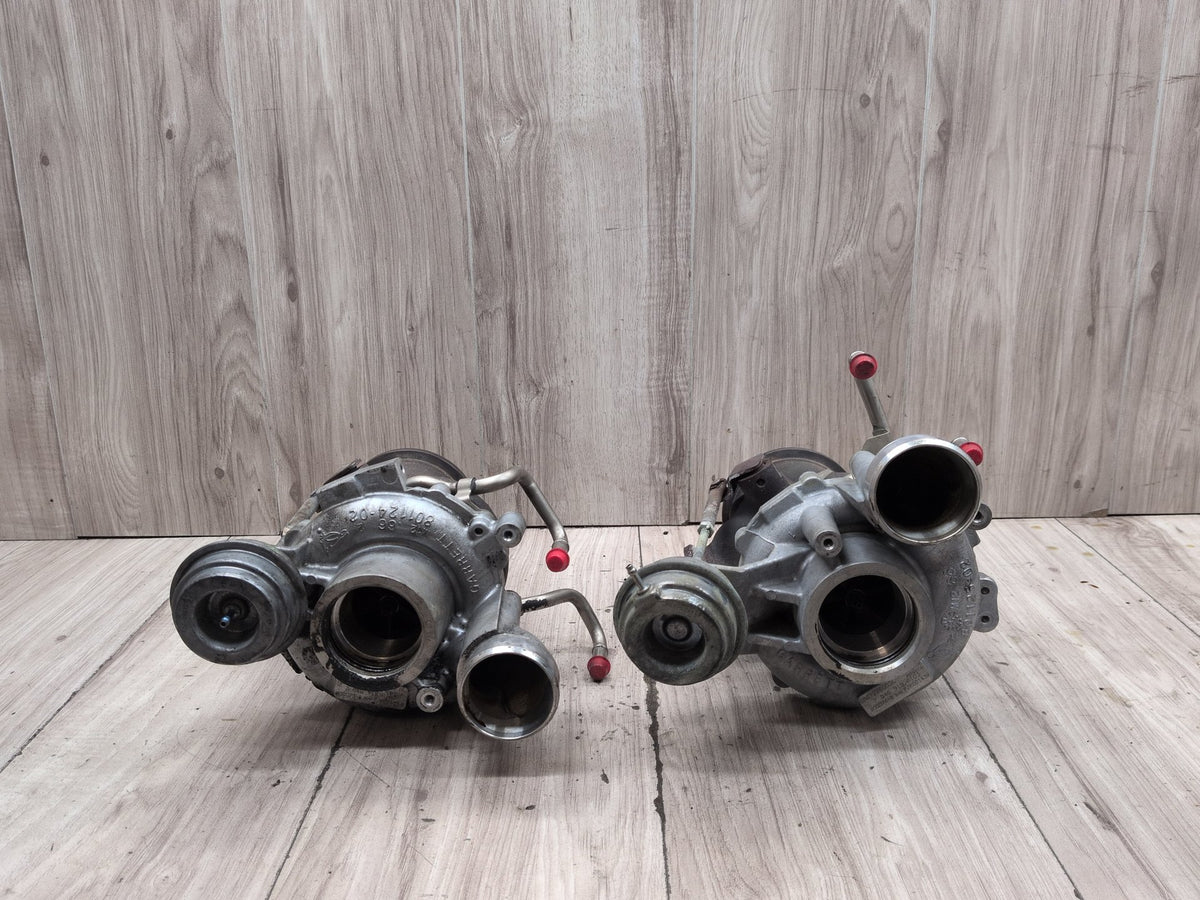 13-15 OEM BMW M5 F10 M6 F13 Honeywell Turbo Turbocharger S63 Engine SET 145k