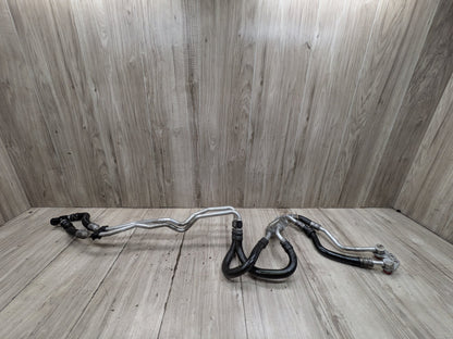 OEM BMW F80 F82 F83 F87 M3 M4 Transmission Oil Cooler Inlet Outlet Hose Line S55