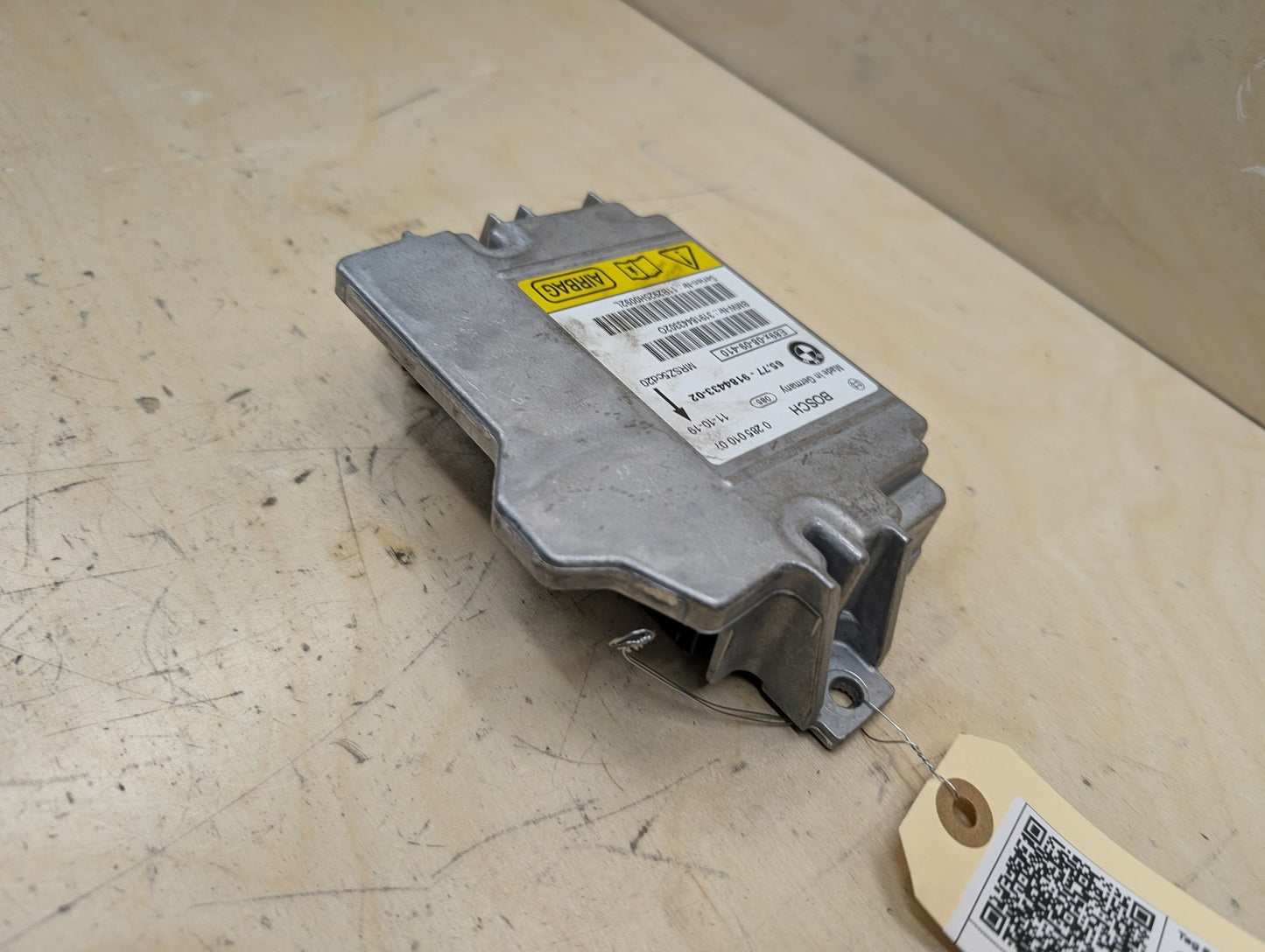08-13 OEM BMW E82 E90 E92 AirBag Air Bag SRS ICM Control Module Unit ECU Comp
