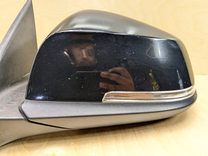 12-18 OEM BMW F30 328 330 335 340 Left Driver Auto Dip Heated Side Mirror