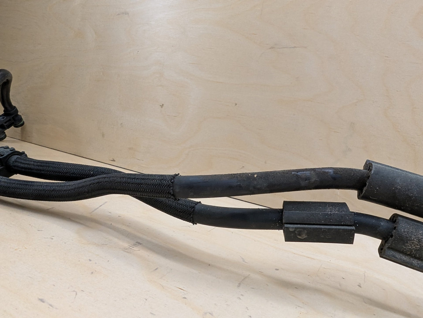 14-19 OEM BMW F15 F16 X5 X6 Transmission Oil Cooler Inlet Outlet Hose Line N55