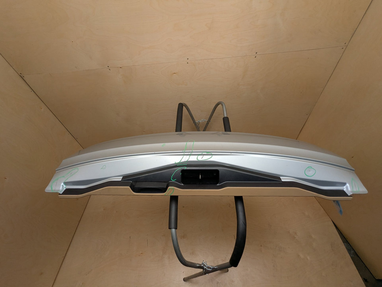 07-13 OEM BMW E70 X5 Rear Liftgate Lower Back Door Shell Panel Silver 354