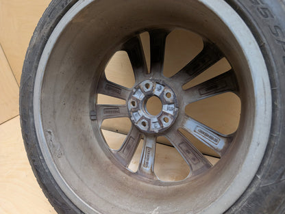 15-18 OEM Audi Q3 Wheel Rim 19x8.5 ET36 Alloy Double Spoke 8U0601025AD