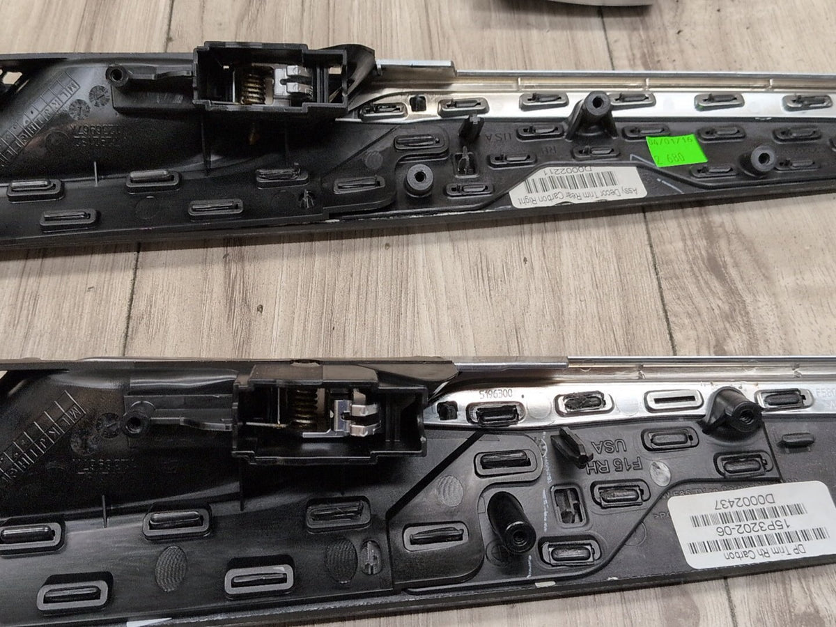 2015-2019 BMW X6 F86 Front Rear Left Right Dash Interior Trims SET 5187810