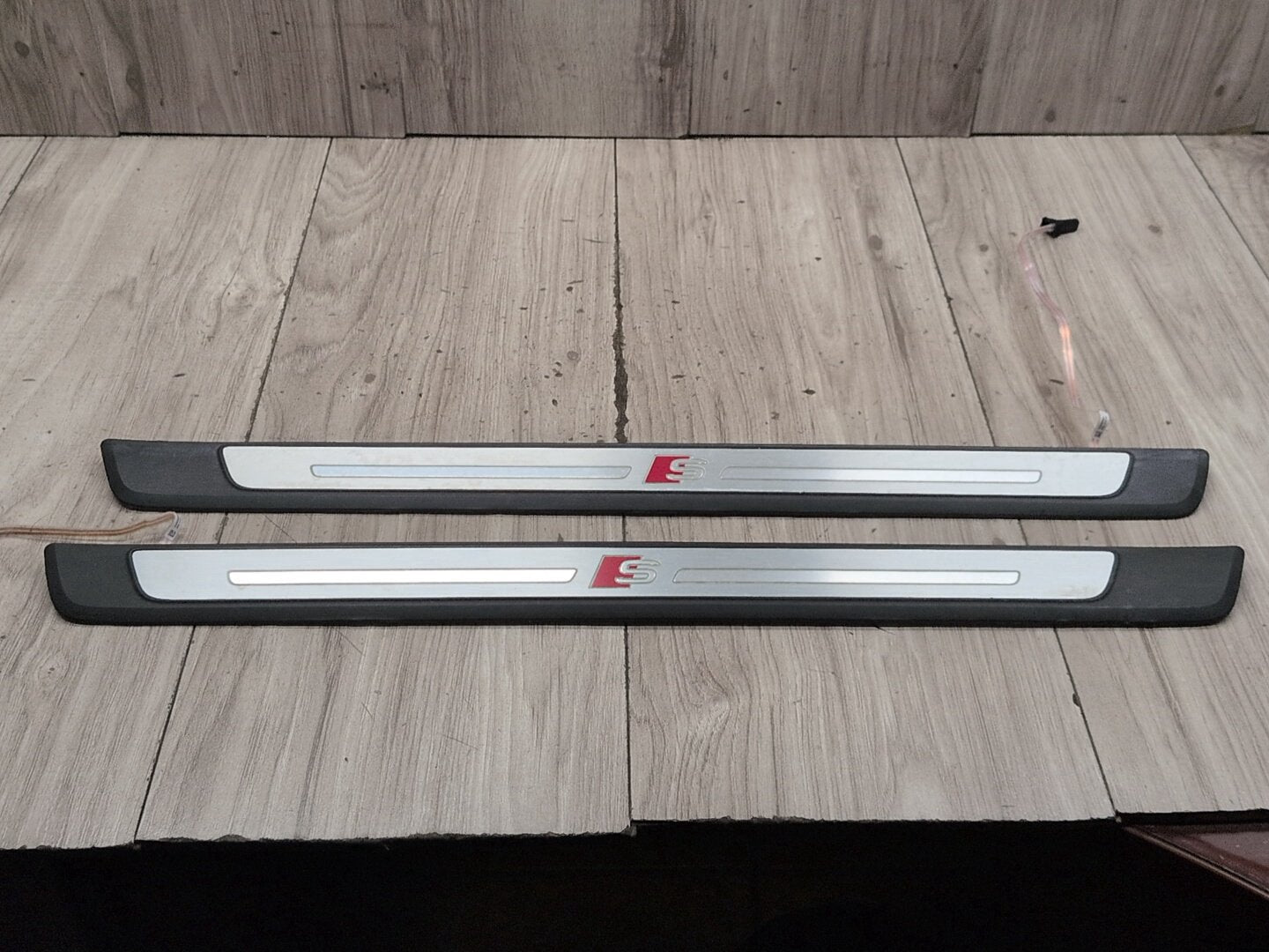 17-25 OEM AUDI A4 A5 S4 S5 Front Left Right S line Door Sill Scuff Panel SET