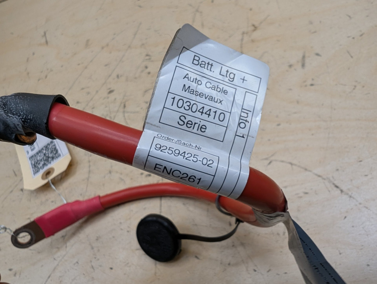 2012-2018 BMW 320i F30 Battery Positive Fuse Terminal Cable 9214506