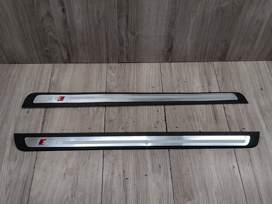 2013 - 2017 Audi S5 8T Front Left Right Scuff Plate Door Sill SET 8T0853373 CTUB