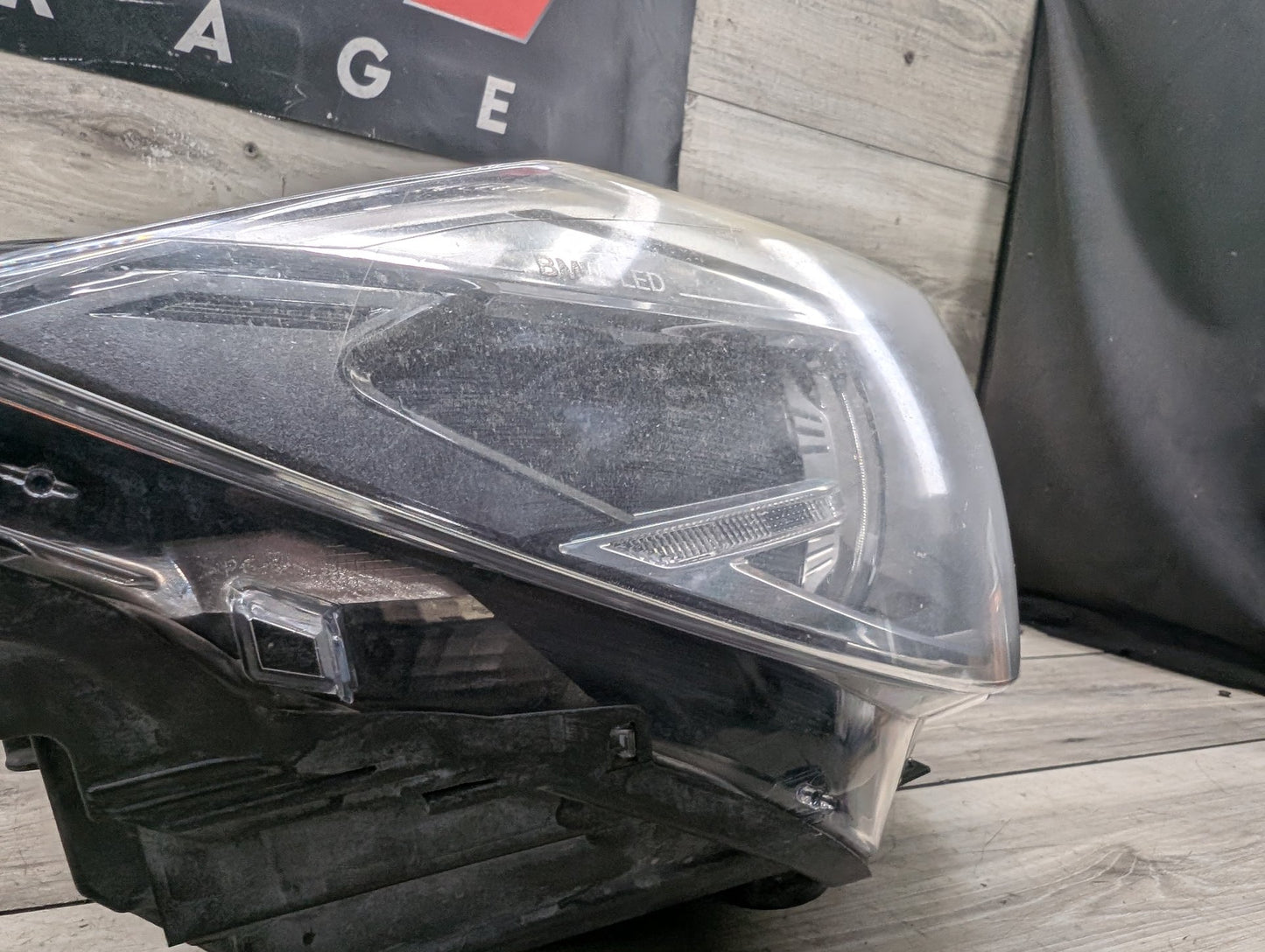 17-19 OEM BMW F34 330 340 GT Passenger Full LED Headlight COMPLETE