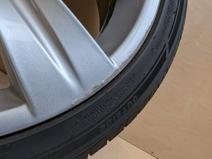 06-13 OEM BMW E90 E92 E93 328 335 Wheel Rim 18x8.5" ET:37 Star Spoke Style 189