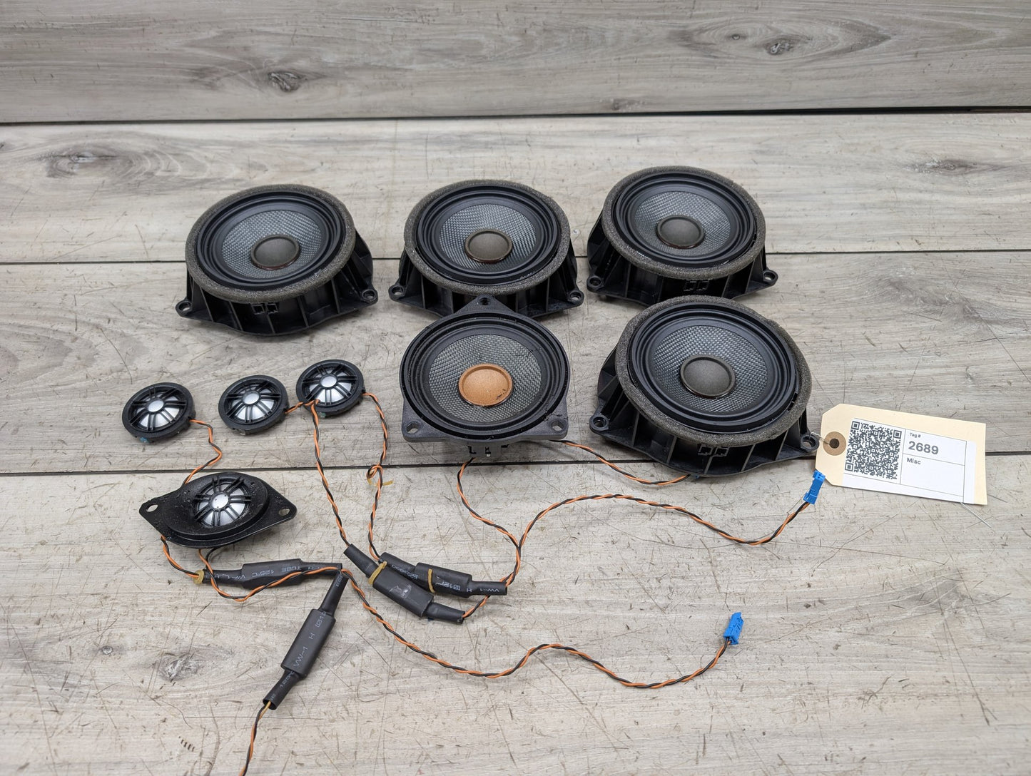 14-19 OEM BMW F15 F16 F85 F86 X5 X6 Stereo Audio Speaker Top Harman Kardon