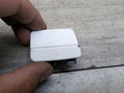2011 BMW 328i E90 Rear Bumper Tow Hook Insert Cover White 7202671