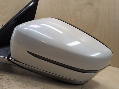 16-22 OEM BMW G12 740 Front Left Driver Side Mirror Heated w/ Camera White A96