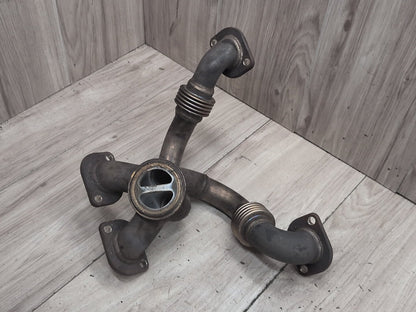 OEM BMW F06 F10 F85 F90 F95 X5M X6M M5 M6 Left Right Turbo Exhaust Manifold SET