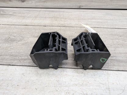 2008-2013 BMW 128i E82 Radiator Lower Mounting Brackets SET 7807184