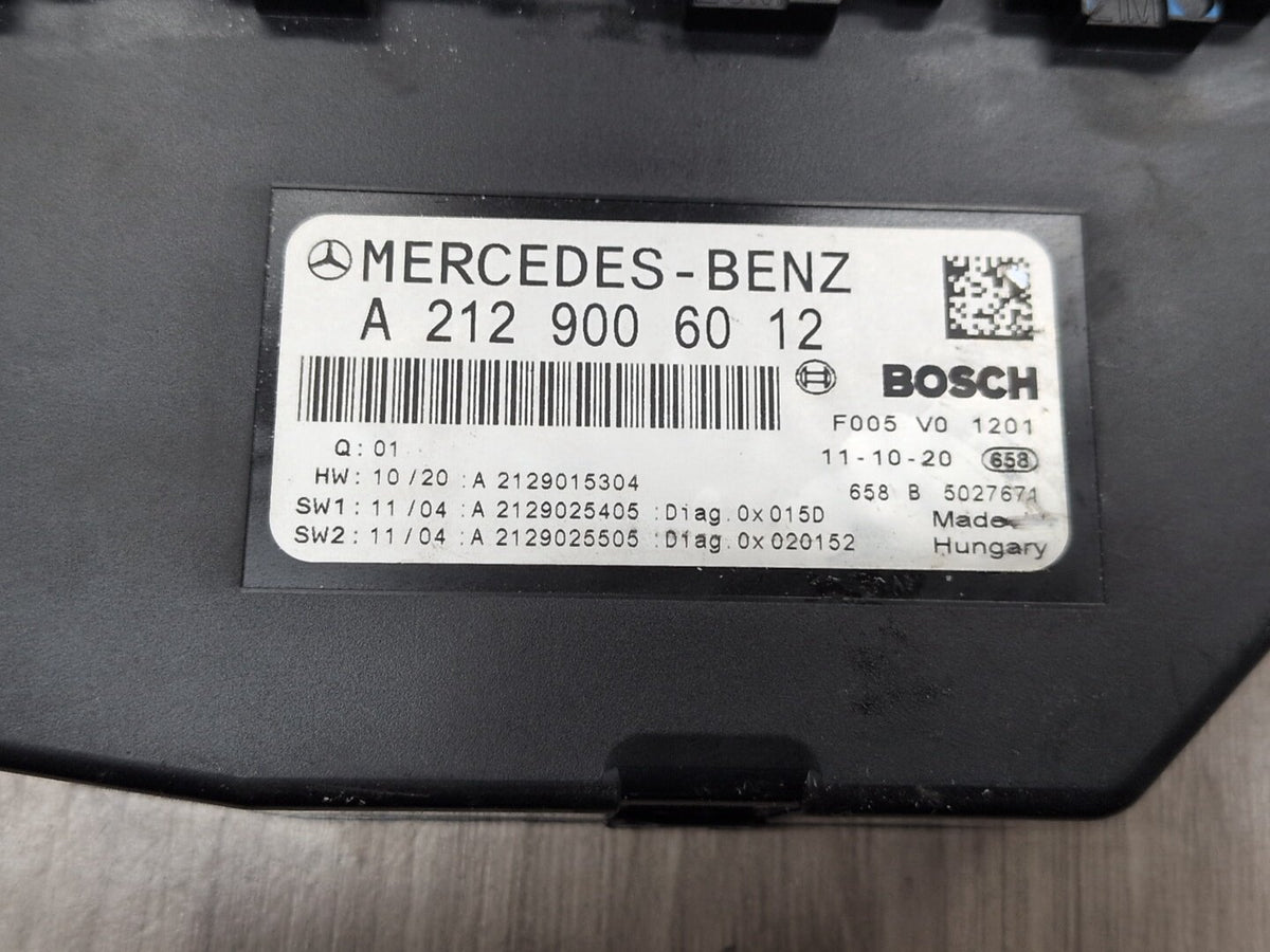 09-12 OEM Mercedes-Benz E550 W212 Front SAM Fuse Box Control Module