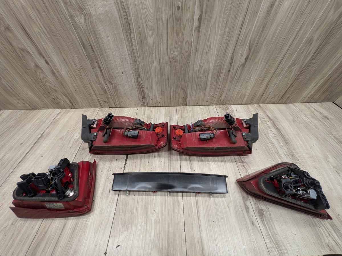 08-12 OEM Audi A5 S5 Rear Left Right Center Outer Inner Tail Lights SET 8T0945093B