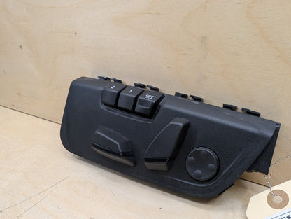 14-19 OEM BMW F15 F16 X5 X6 Front Left Driver Seat Adjust Memory Control Switch