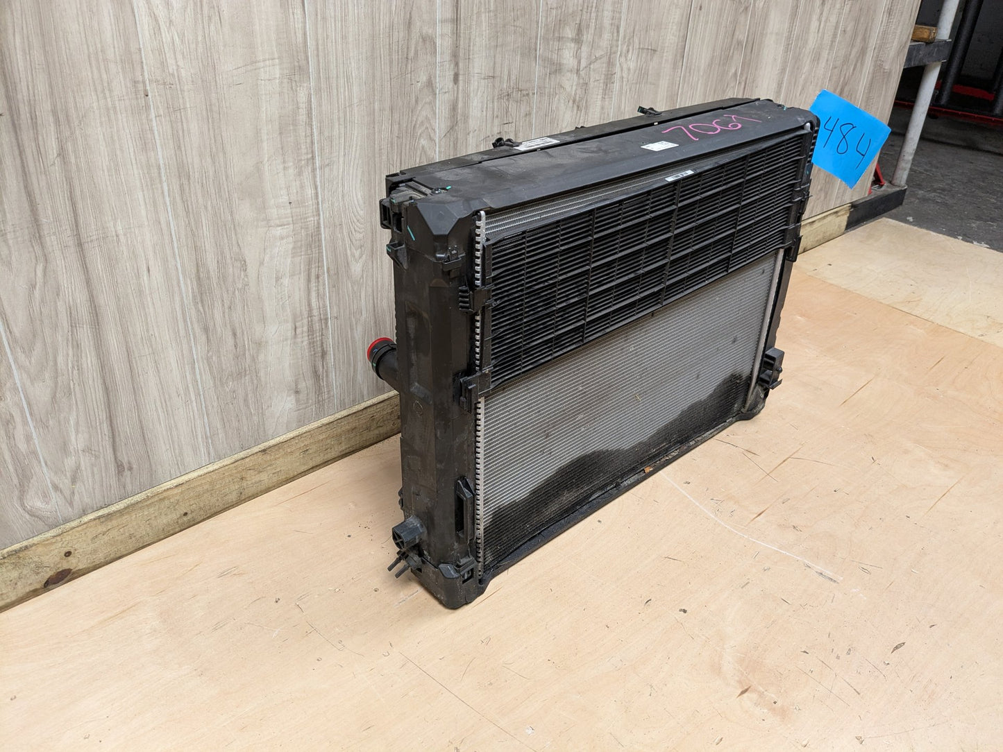 2023 - 2026 BMW M2 G87 Radiator Cooling Condenser Fan Shroud Assembly SET 8095282 S58B30T0