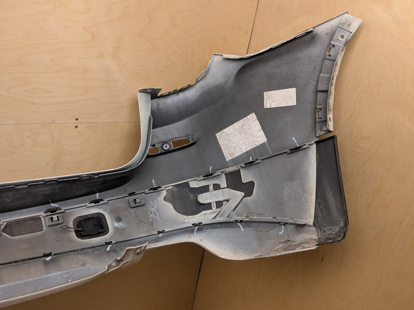 11-17 OEM BMW F25 X3 Rear Bumper Cover w/ PDC Holes 7278474 White 300