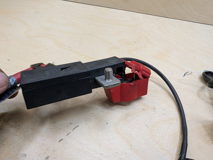 07-13 OEM BMW E93 328 335 M3 Convertible Battery Terminal Positive Red Cable