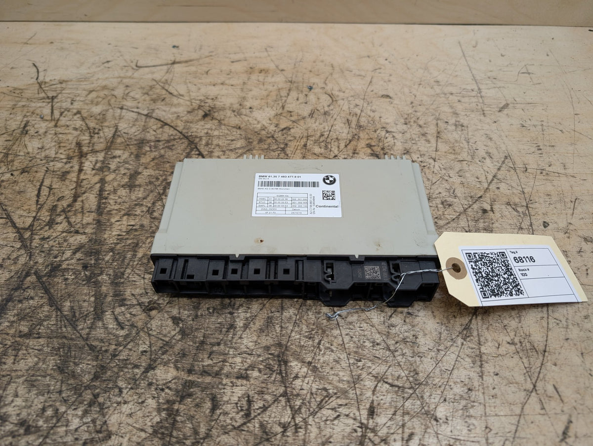 2016-2019 BMW 740Li G12 Front Right Passenger Seat Module 7463477 OEM