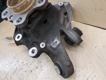 2016-2022 BMW 750i G12 Rear Left Driver Spindle Knuckle w/ Bearing 6865661