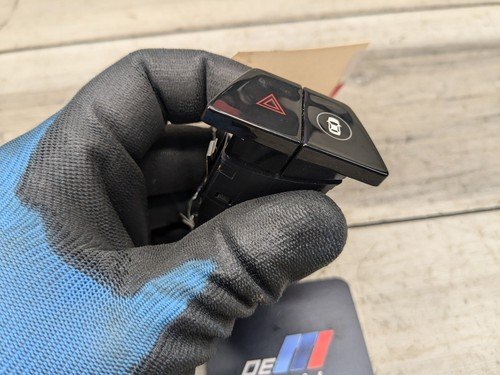 OEM BMW F90 G12 G30 Door Lock Emergency Hazard Warning Flasher Control Switch