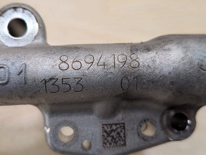 2018-2024 BMW G01 X3 B46B20O0 Engine Motor Fuel Injector Rail Line 8694198