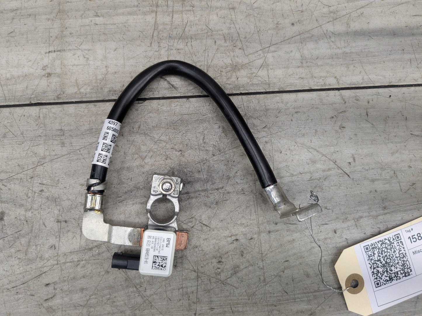 OEM BMW G01 G12 G30 530 540 M550 X3 Negative Battery Cable Terminal IBS Sensor