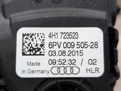 2013 - 2017 Audi S5 8T Gas Accelarator Pedal 4H1723523 CTUB