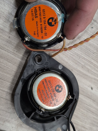 OEM BMW F30 F32 F82 M4 G12 Sound System Speaker HARMAN KARDON SET