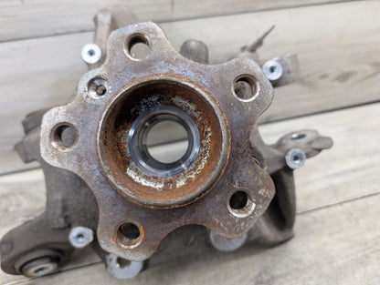 2017-2023 BMW M550i G30 Rear Right Passenger Spindle Knuckle w/ Bearing 6866338 OEM