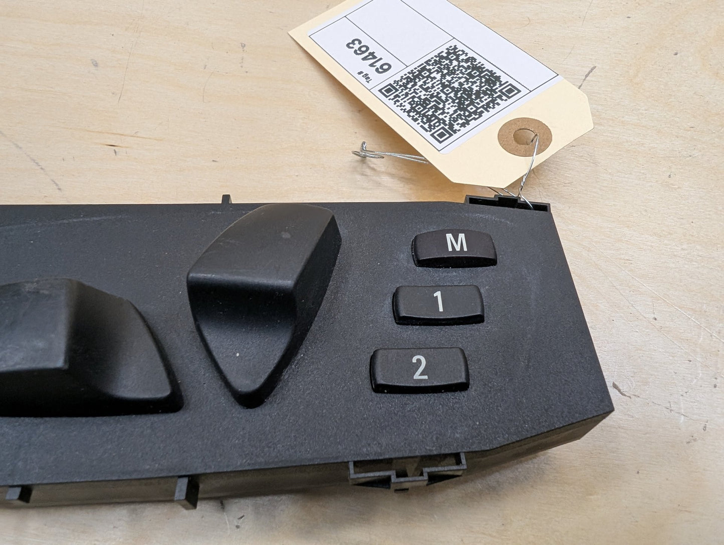 OEM BMW E93 328 335 M3 Front Left Driver Memory Seat Adjustment Control Switch