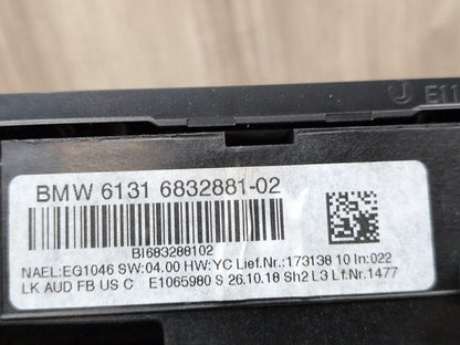 2014 - 2020 BMW 440i F36 Front AC Heater Climate Control Switch 6832881 B58B30M0