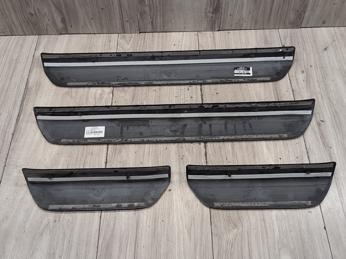 2015-2018 Audi Q3 8U Front Rear Left Right Scuff Plate Door Sill SET 8U0853376A