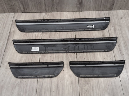 2015-2018 Audi Q3 8U Front Rear Left Right Scuff Plate Door Sill SET 8U0853376A