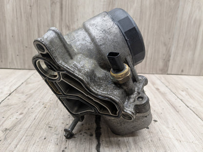 10-17 OEM BMW F01 F07 F10 F12 F25 X3 X4 N55 Engine Oil Filter Housing COOLER