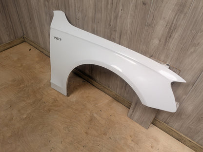 2009-2012 Audi S4 B8 Front Right Passenger Fender Panel White T9/ Y9C