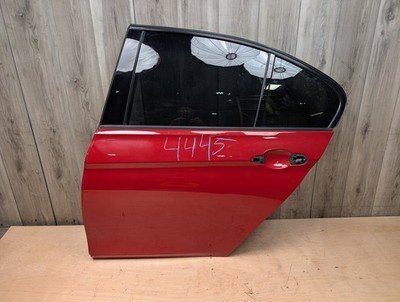 OEM BMW F30 F80 328 330 335 340 M3 Rear Left Driver Door Shell Panel Red A75