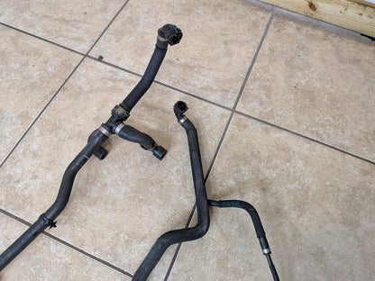 2012-2018 BMW F06 M6 Engine Radiator Cooling Coolant Pipe Hoses SET 7843264