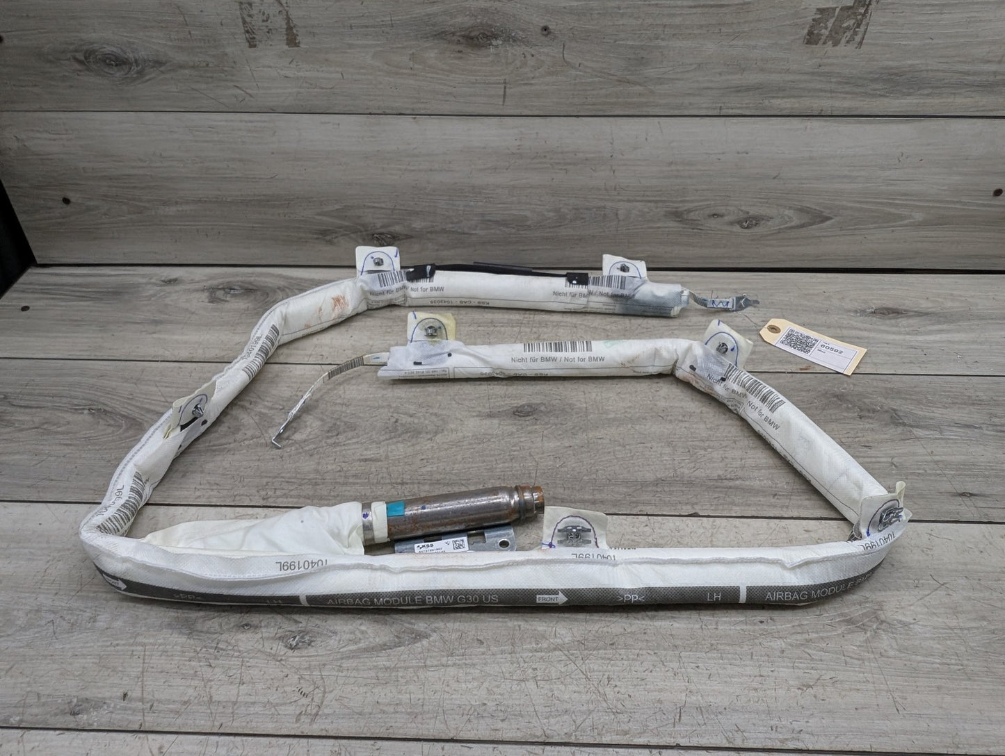 OEM BMW F90 M5 G30 530 540 M550 Left Driver Top Roof Head Air Bag Airbag Curtain