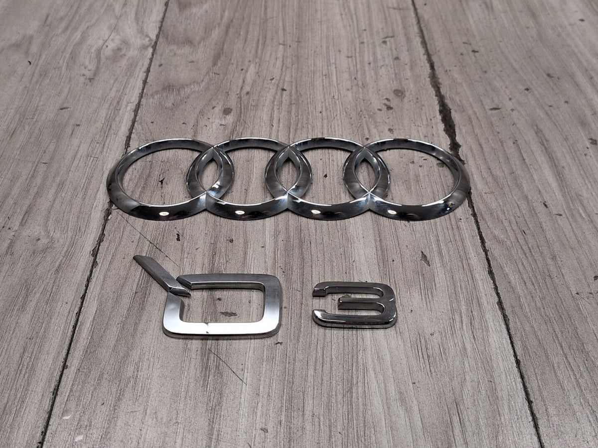 2015-2018 Audi Q3 8U Rear Liftgate Trunk Lid Emblem PN: 8U0853742