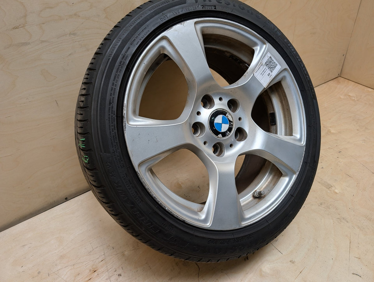 06-13 OEM BMW E90 E92 E93 Alloy Wheel Rim 17x8" ET34 Spider Spoke Style 157"
