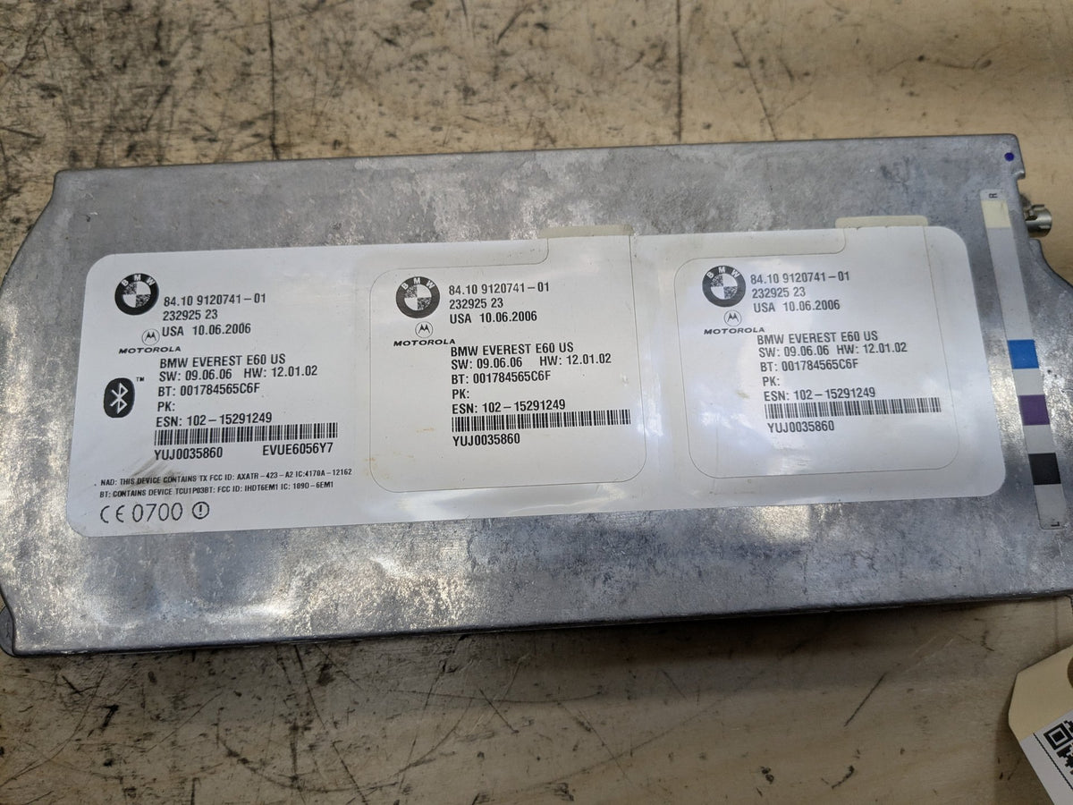 2007-2013 BMW 335i E92 Antenna Telematics Control Module 9120741 OEM
