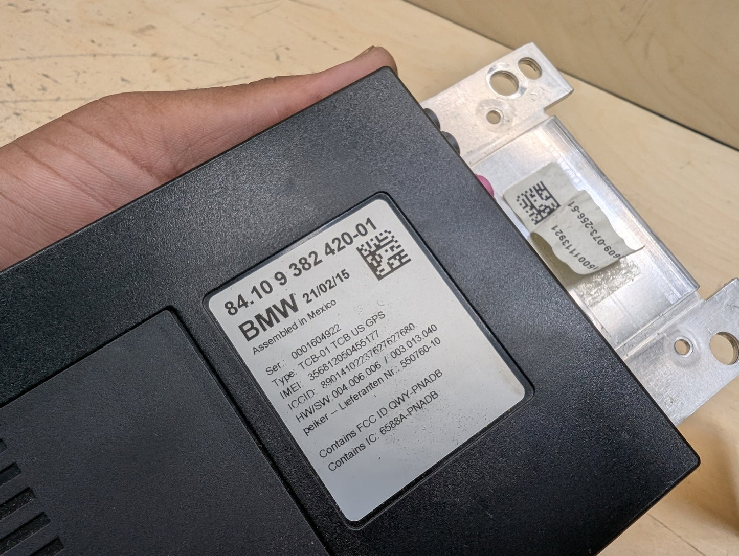 2012-2018 BMW 320i F30 Bluetooth Module 9382420