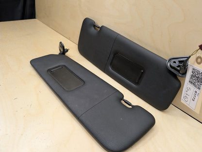 OEM BMW E88 E93 128 135 328 335 M3 CONVERTIBLE Left Right Sun Visor Black SET