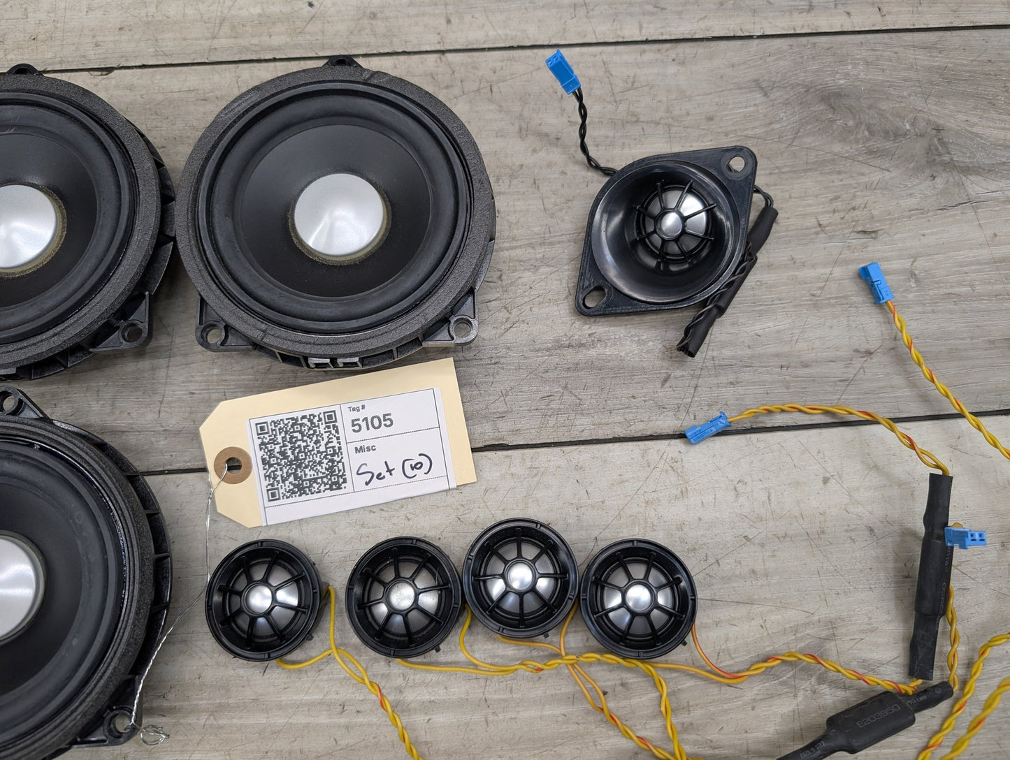 OEM BMW F30 F32 F82 M4 G12 Sound System Speaker Subwoofer HARMAN KARDON SET