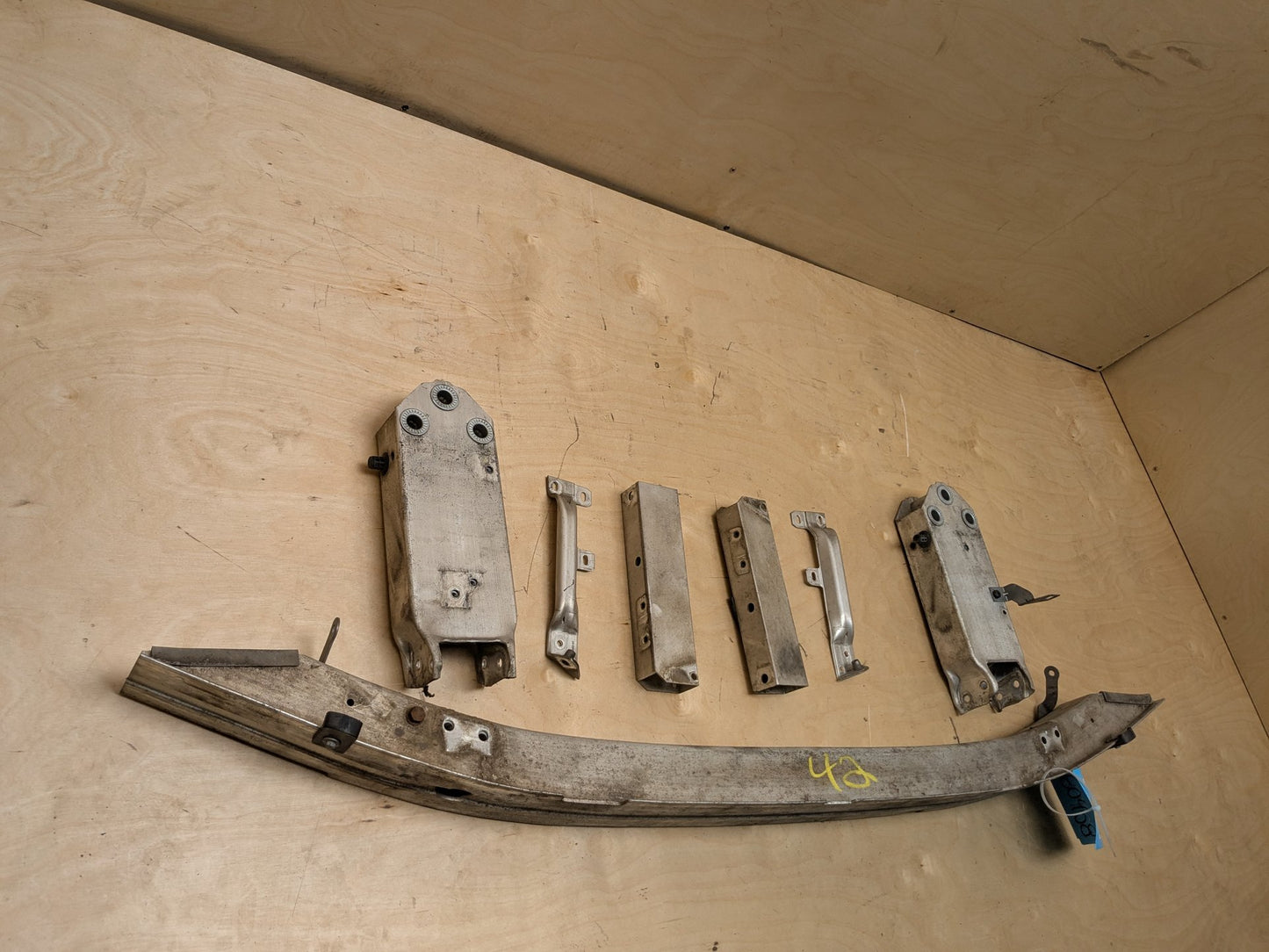 2011-2016 BMW 535i F10 - Front Reinforcement Crash Bar w/ Brackets SET PN: 7200706