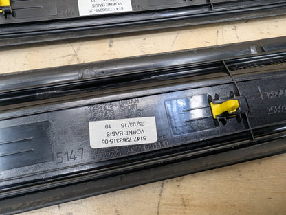 2012-2018 BMW 320i F30 Front Rear Left Right Scuff Plate Door Sill SET 7263315