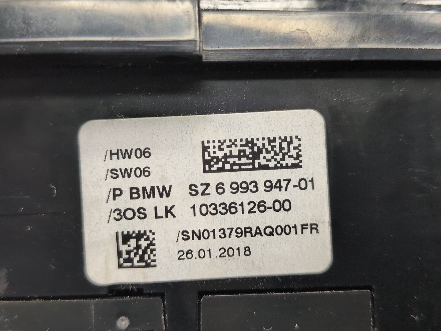 2018 - 2024 BMW X3 G01 Operating Traction Switch 6993947 B58B30M0